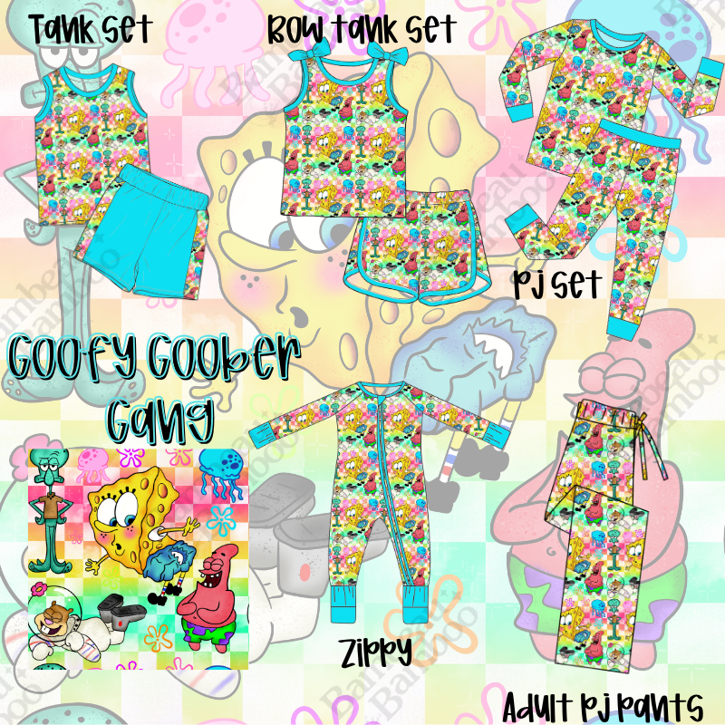 Goofy Goober Gang Bamboo READY TO SHIP