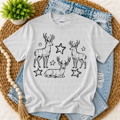 Deer (black or white)