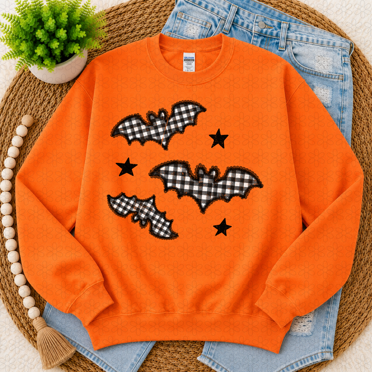 Gingham bats