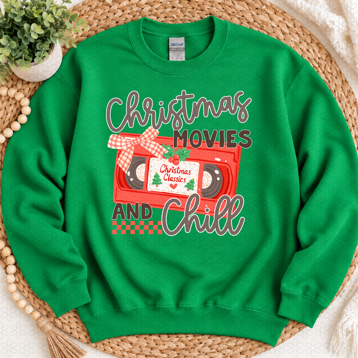 Christmas movies and chill