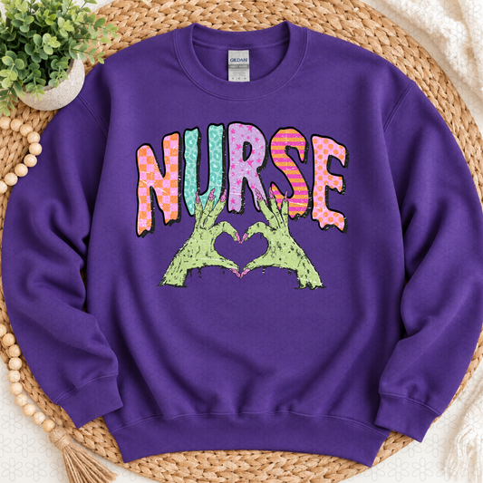 Nurse heart hand