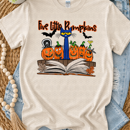 Five little pumpkins
