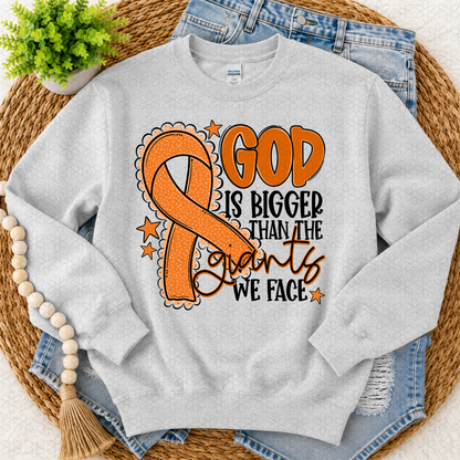 God is bigger (choose your ribbon color)