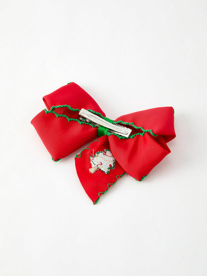 Winter Christmas tree Hair Clip