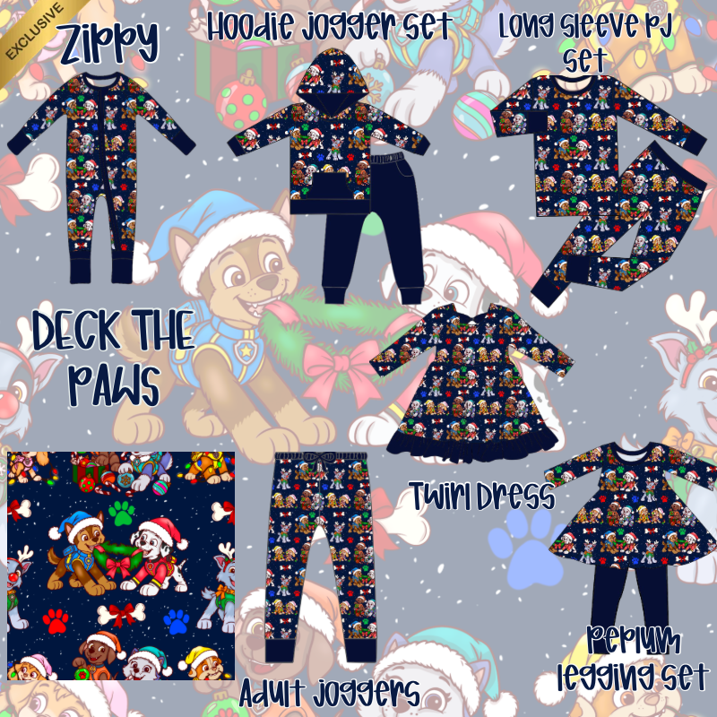 Deck The Paws Bamboo (Exclusive)-PREORDER