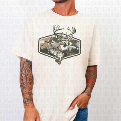 Camo deer fish
