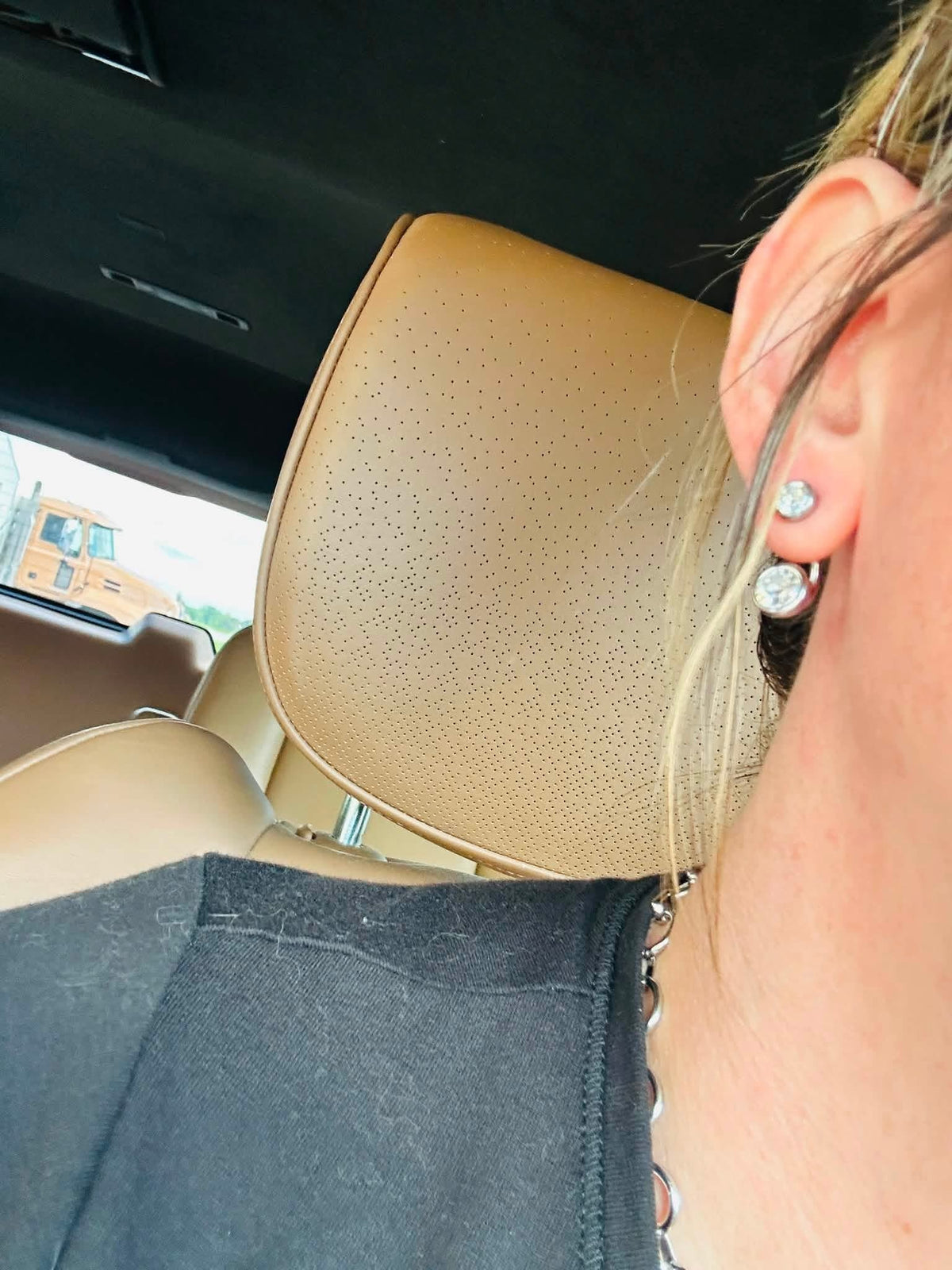 Celeste Waterproof Crystal Ear Jacket Earrings-Silver