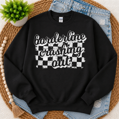Borderline crashing out (white or black)