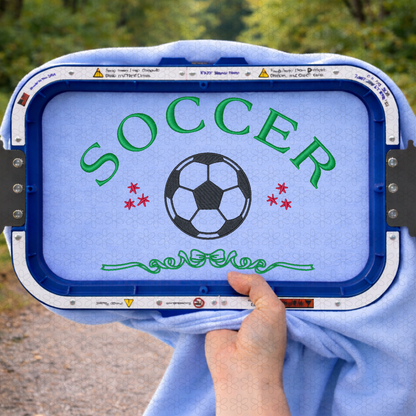 Soccer Coquette Embroidery