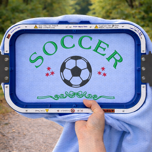 Soccer Coquette Embroidery