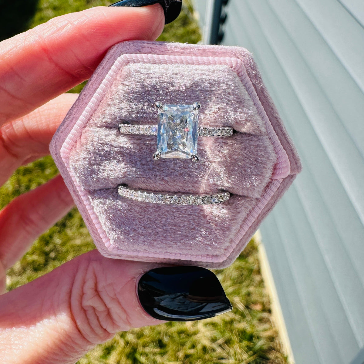 Aria Luxe Radiant Ring Set