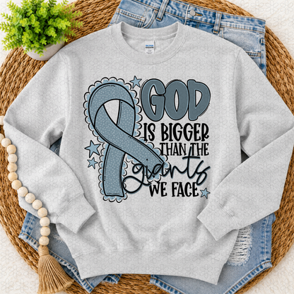 God is bigger (choose your ribbon color)