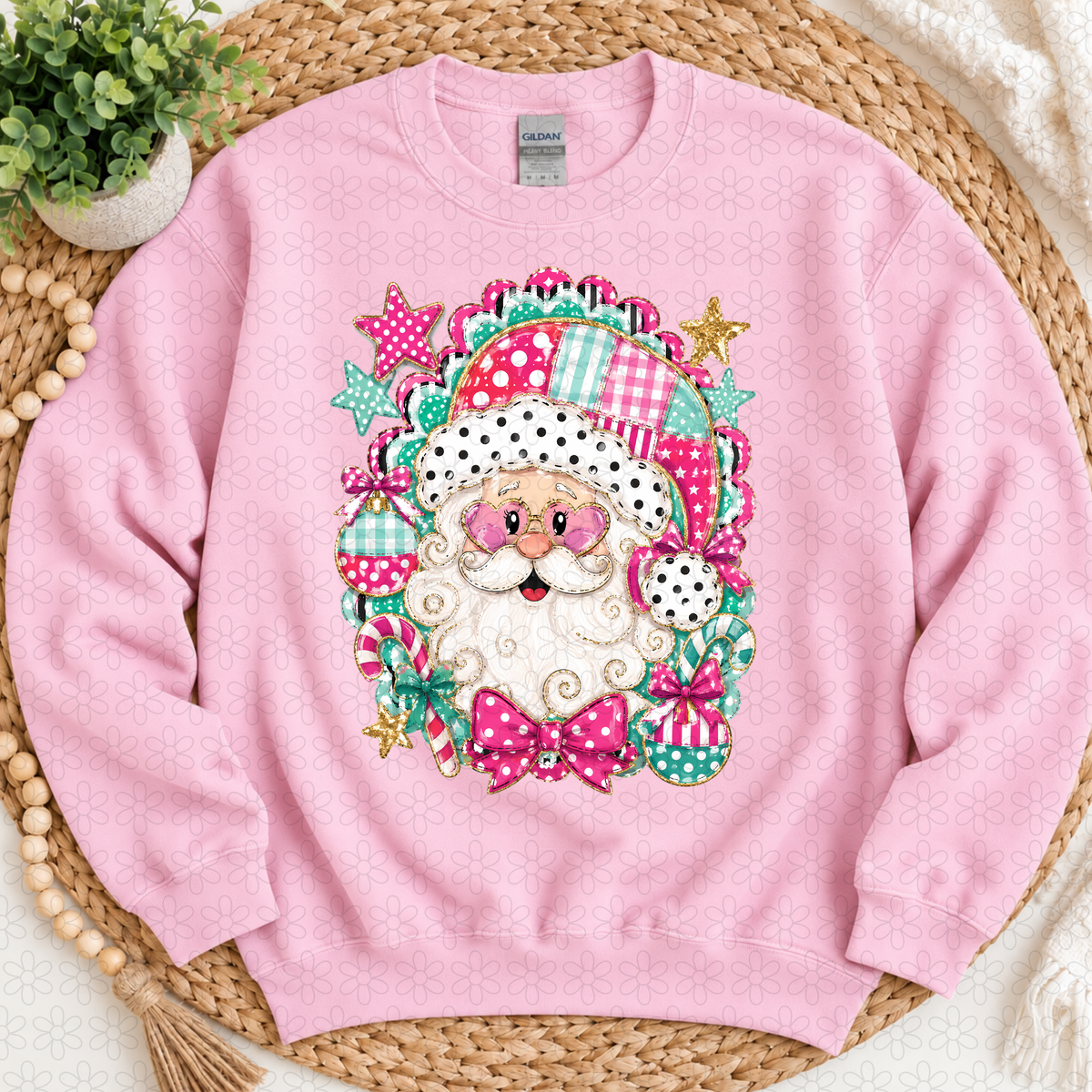 Santa pink