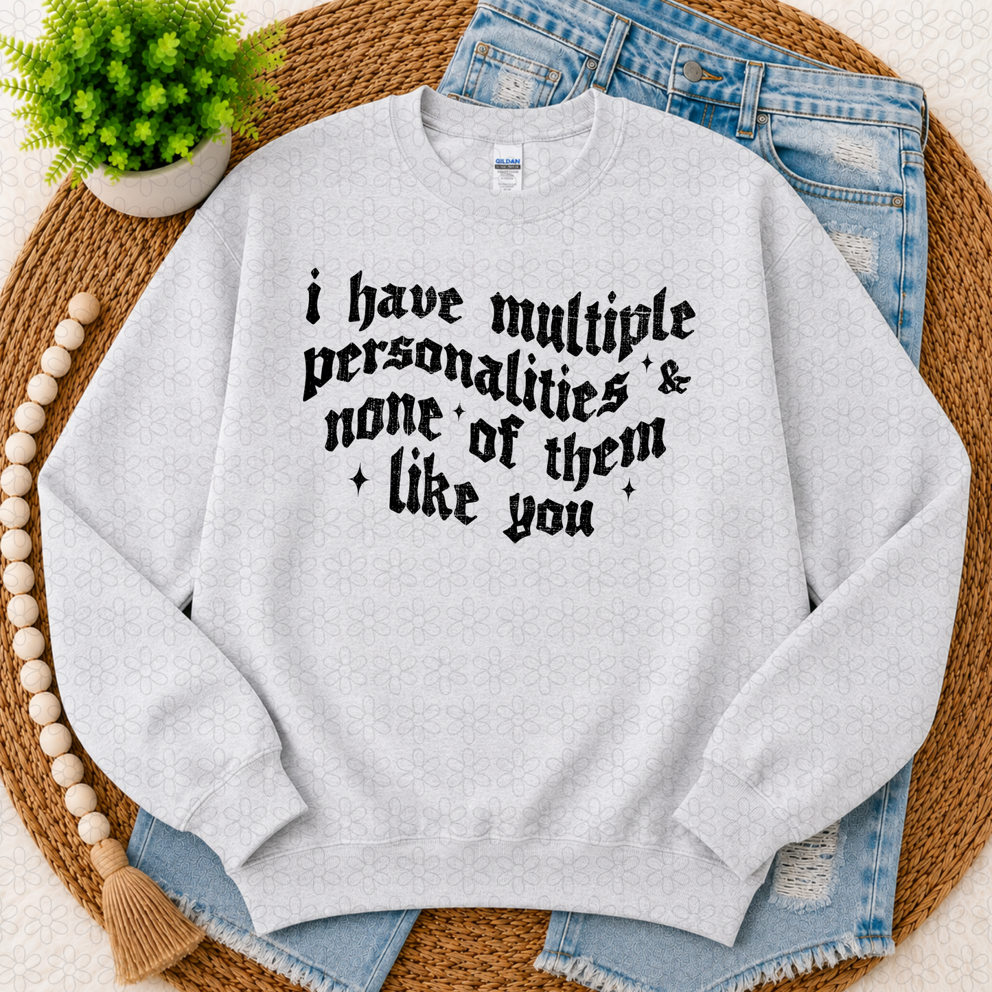 Multiple personalities (white or black)