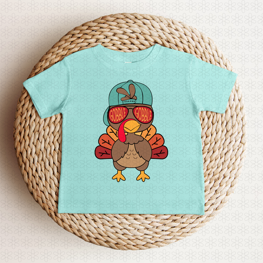 Boy Turkey gobble gobble
