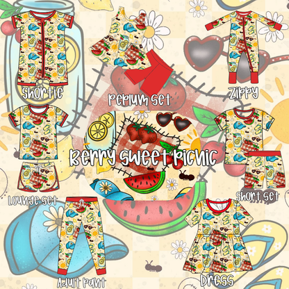 Berry Sweet Picnic READY TO SHIP