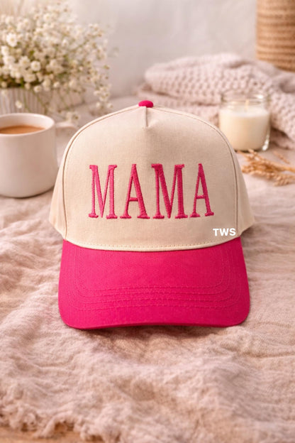 Mama Embroidery Hats