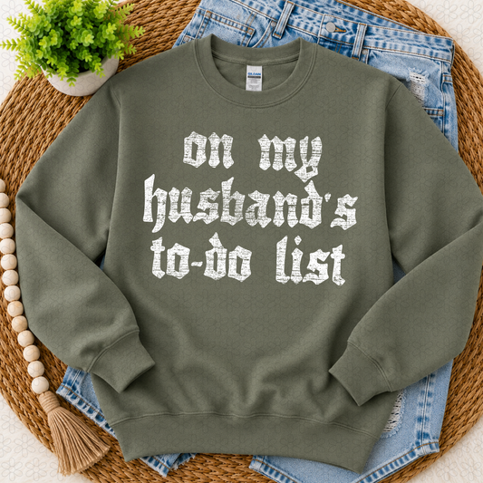 To do list (black or white font)