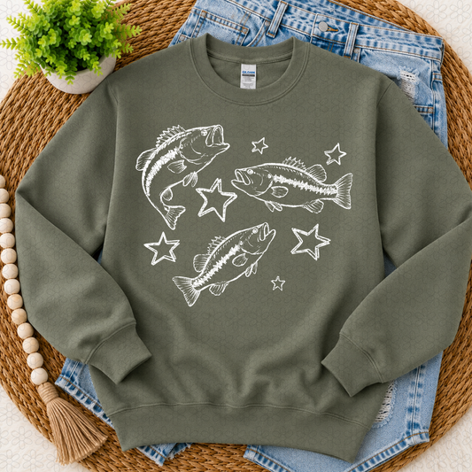 Fish (black or white)