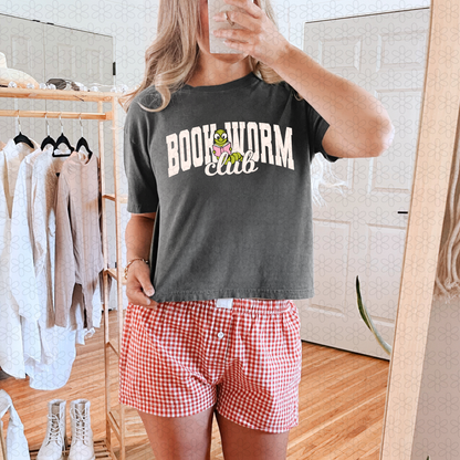 Bookworm (pink, white or black)