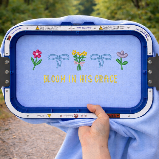 Bloom In His Grace Embroidery