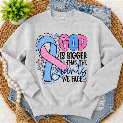 God is bigger (choose your ribbon color)