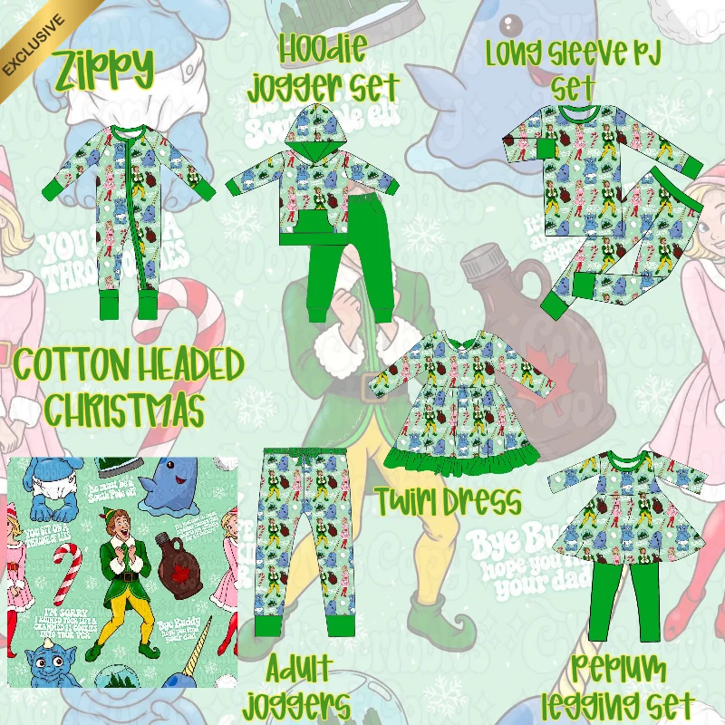 Cotton Headed Christmas Bamboo (Exclusive)-PREORDER