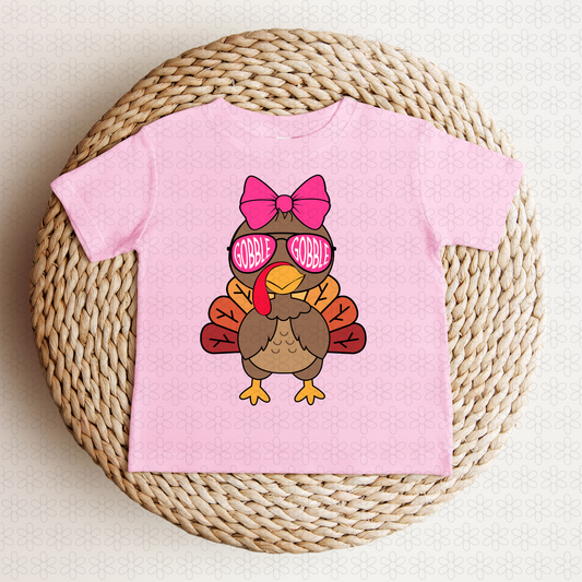 Pink gobble gobble turkey