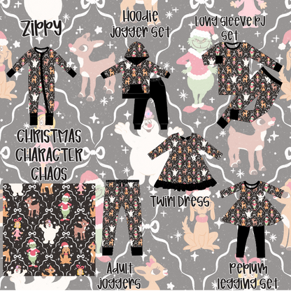 Christmas Character Chaos Bamboo-PREORDER