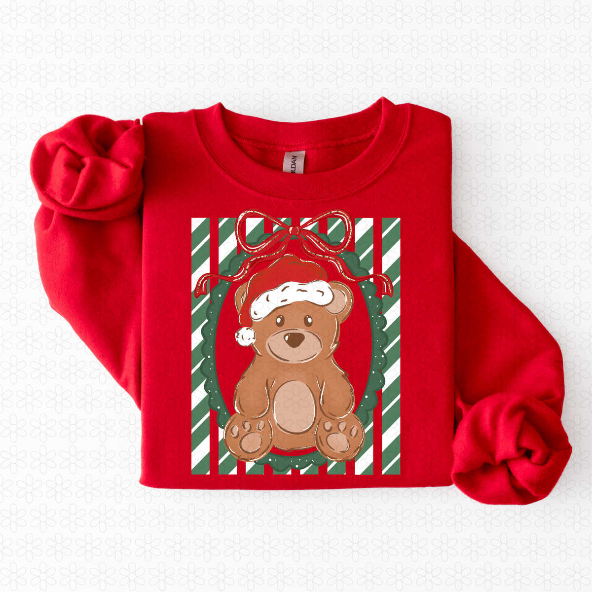 Christmas teddy (multiple background options)