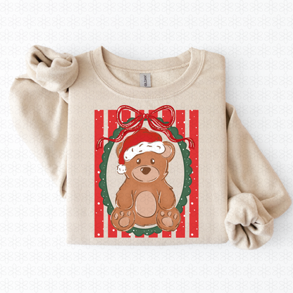 Christmas teddy (multiple background options)