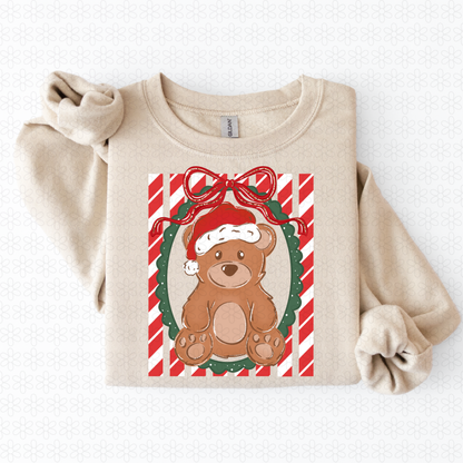 Christmas teddy (multiple background options)
