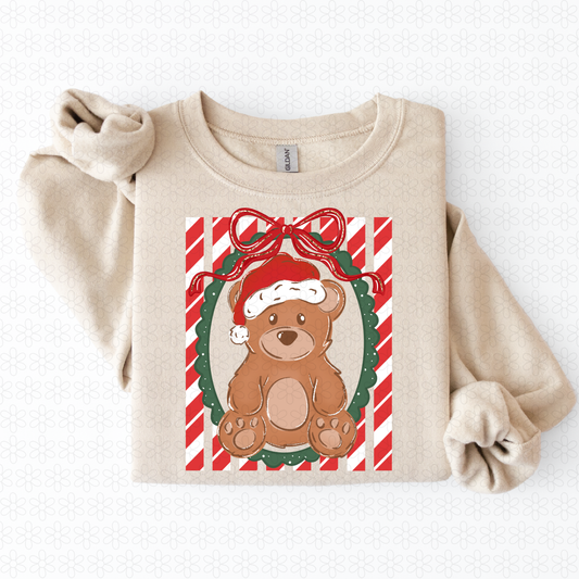 Christmas teddy (multiple background options)