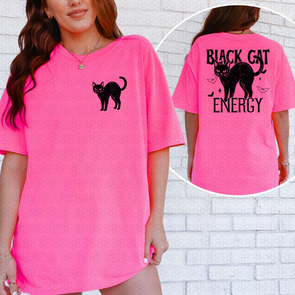 Black Cat Energy with Pocket Image