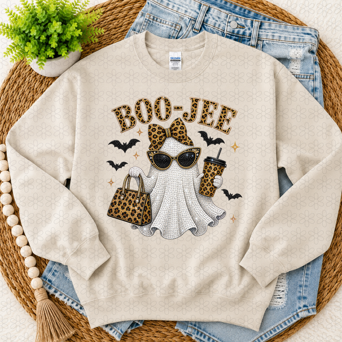 Leopard boo- jee ghost