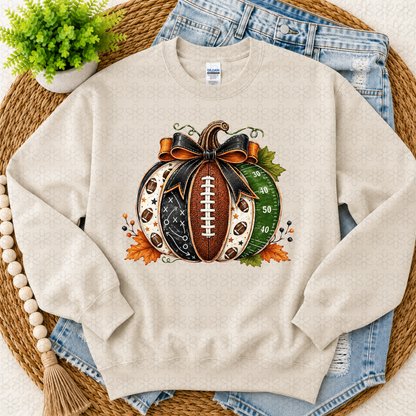 Football pumpkin