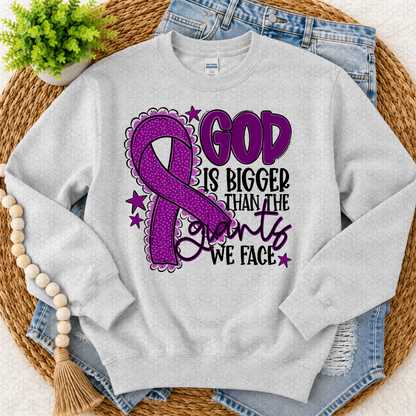 God is bigger (choose your ribbon color)