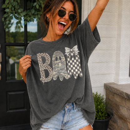 BOO LEOPARD CAMO CHECK