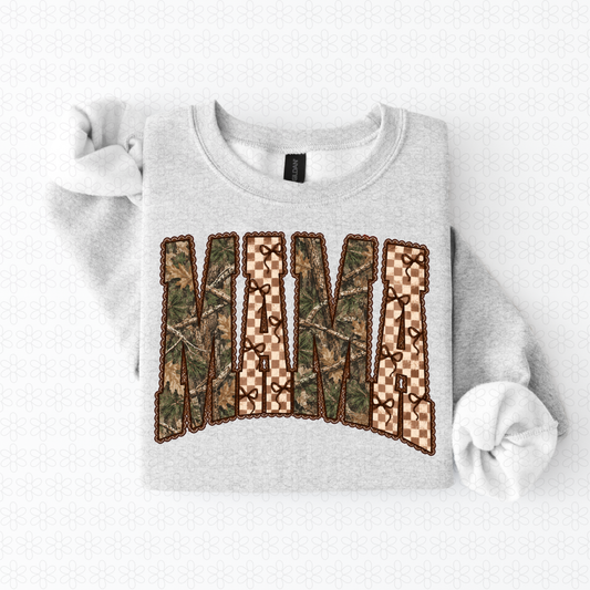 Camo check mama