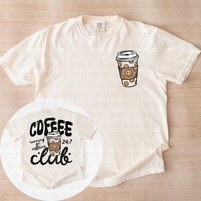 Coffee Club Black With Pocket Image