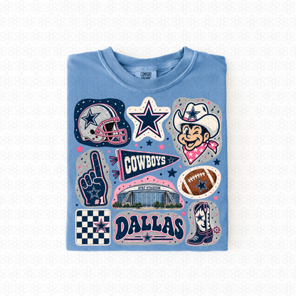 Colorful teams (baseball & football) verify teams!