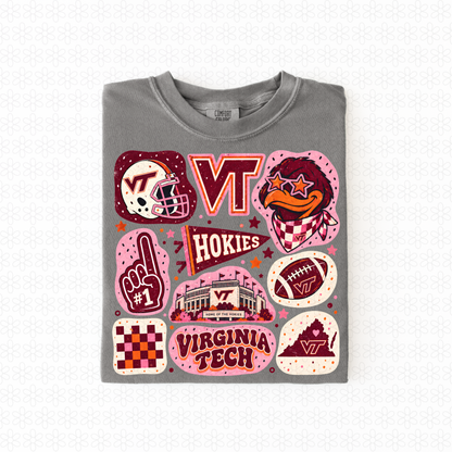 Colorful teams (baseball & football) verify teams!
