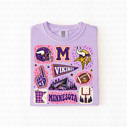 Colorful teams (baseball & football) verify teams!