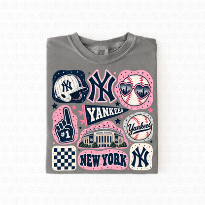 Colorful teams (baseball & football) verify teams!