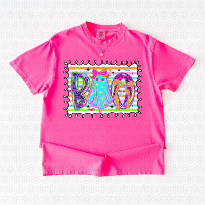 Colorful boo