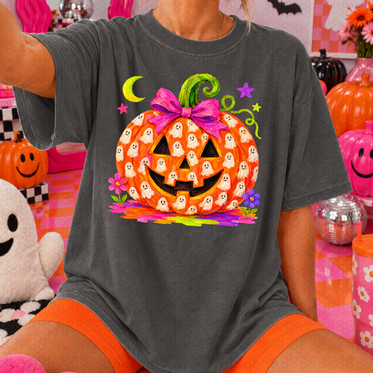 COLORFUL PUMPKIN GHOST