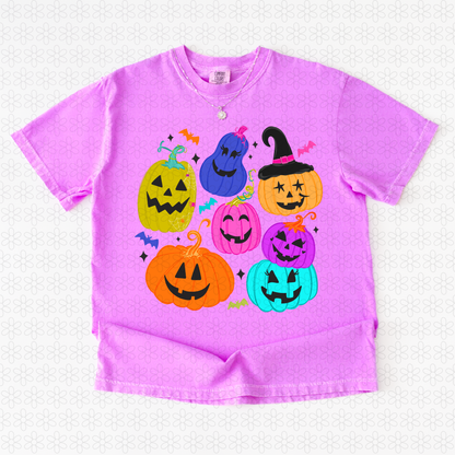 Colorful pumpkins