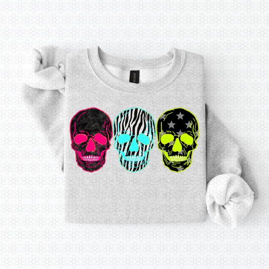 Colorful Skulls