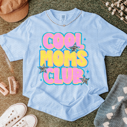 Cool Moms Club Pink and Yellow