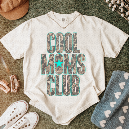 Cool Moms Club Turquoise